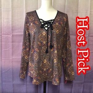 𝅺✅HOST Pick✅ Xhilaration Long Sleeve Top